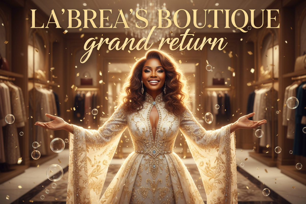 Big News from LA'BREA'S BOUTIQUE — We're Back & Better Than Ever! 🎉