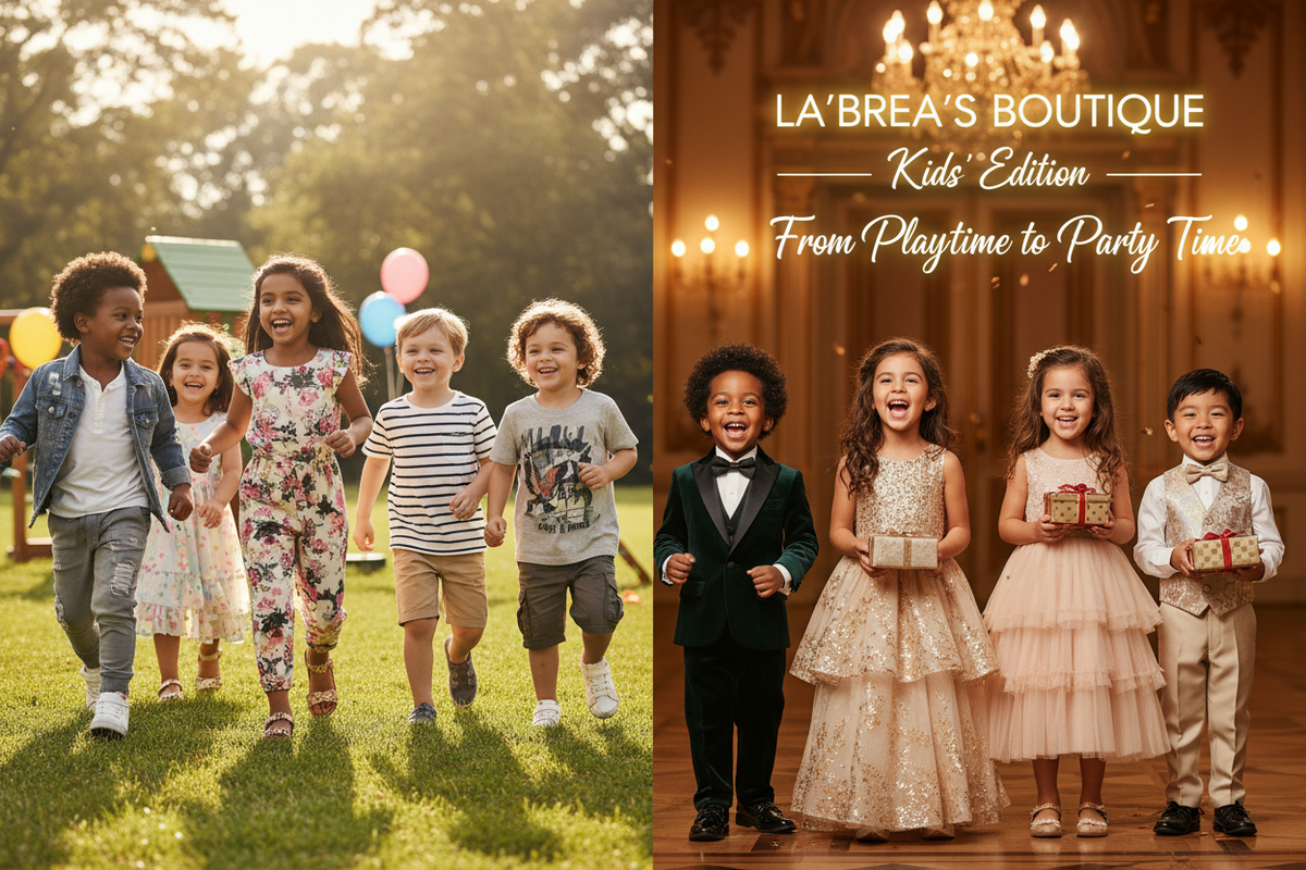 From Playtime to Party Time — Kids' Outfits for Every Occasion
