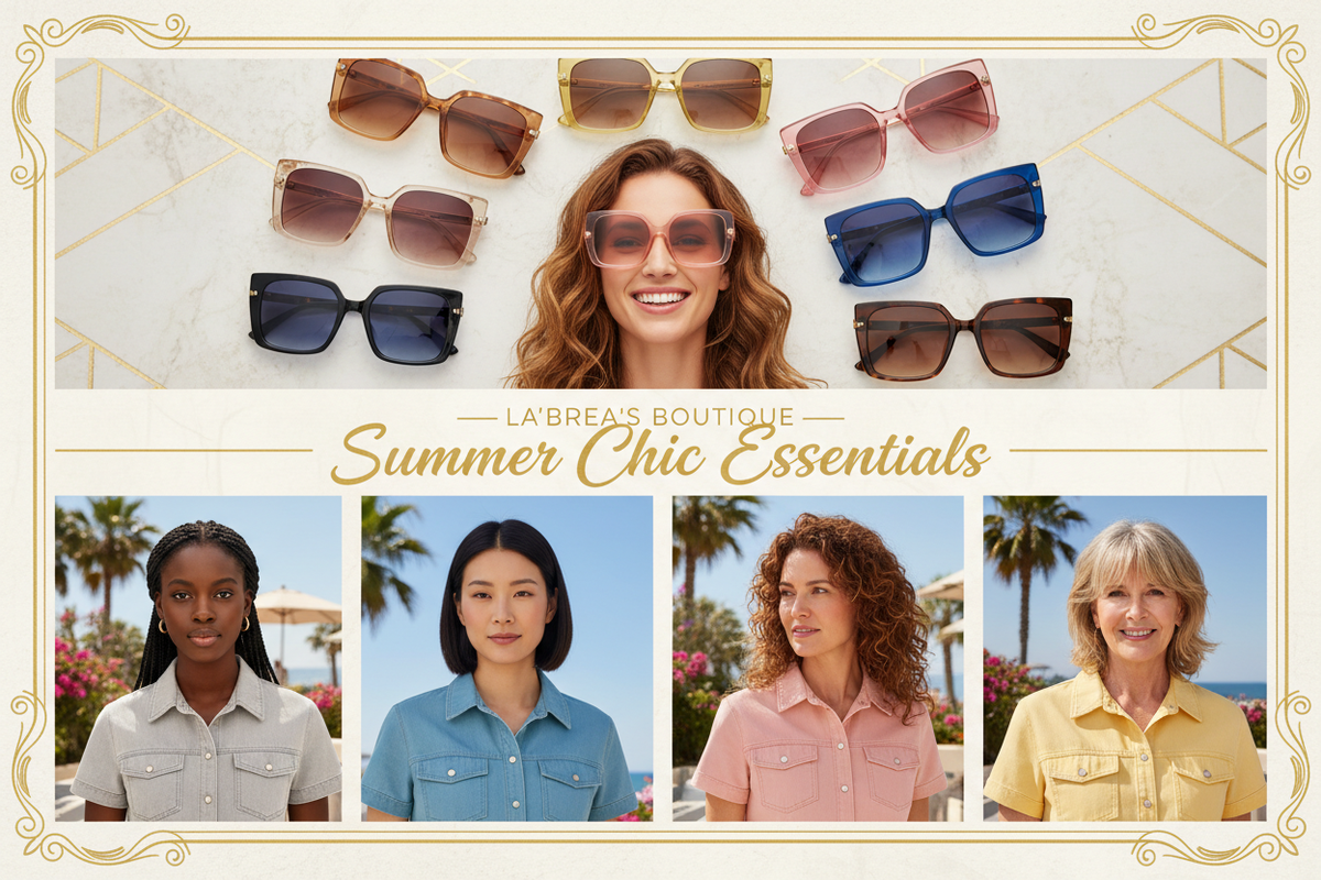 Summer Chic Essentials — Shade, Style & Statement Pieces