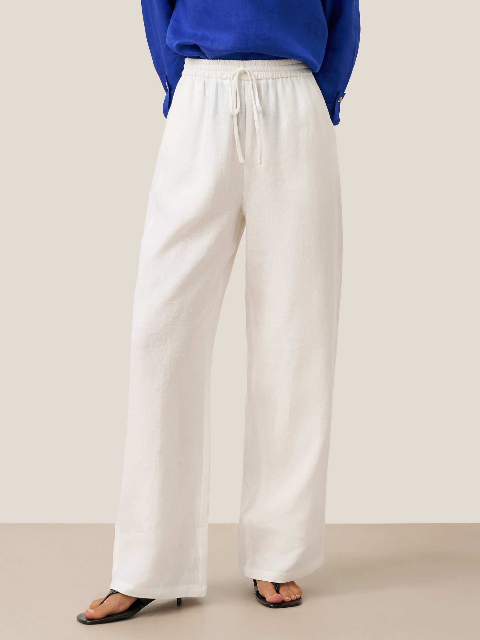 100% Linen Classic Pants LYON