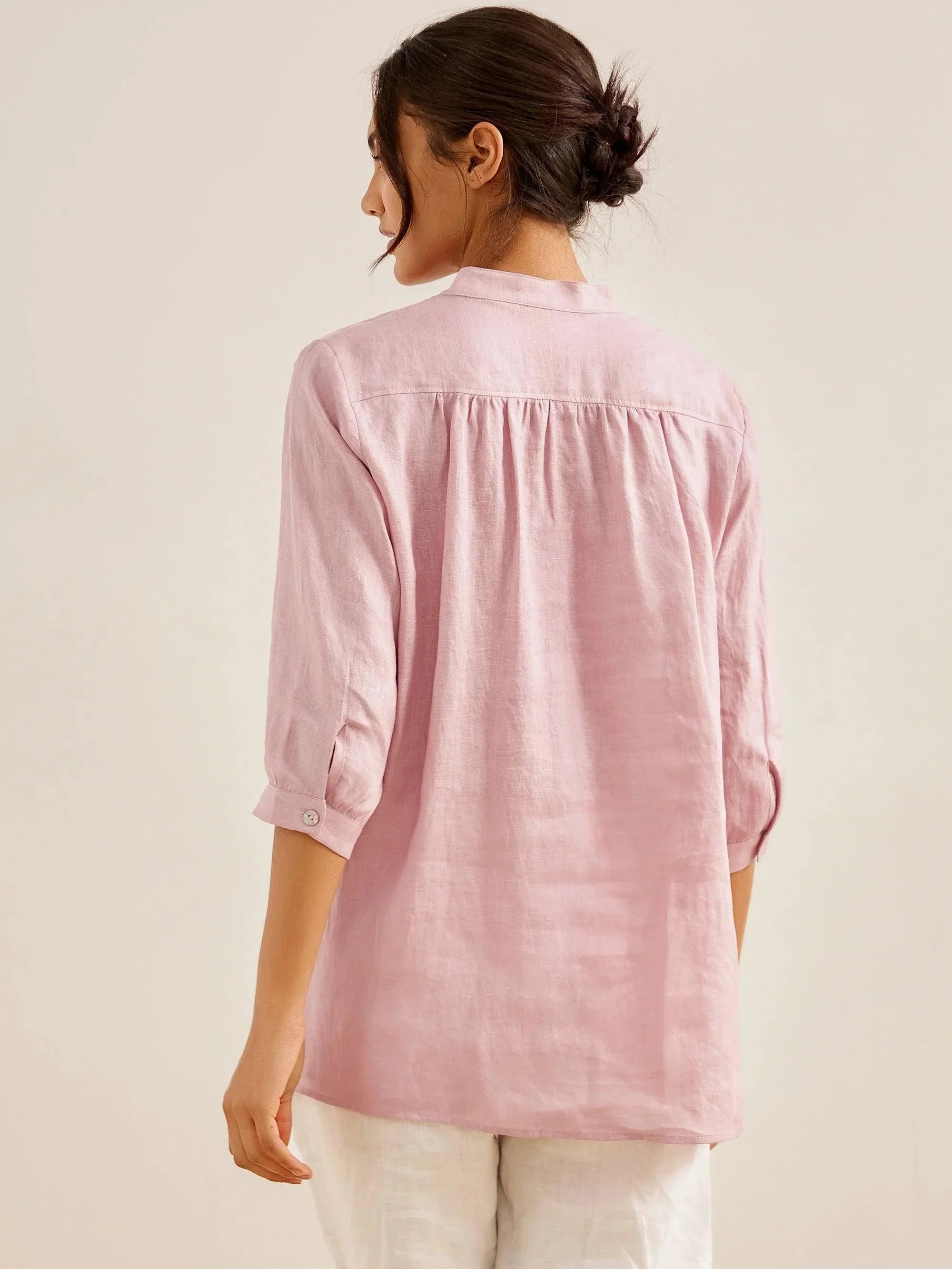 100% Linen Dress Shirt JOANNA