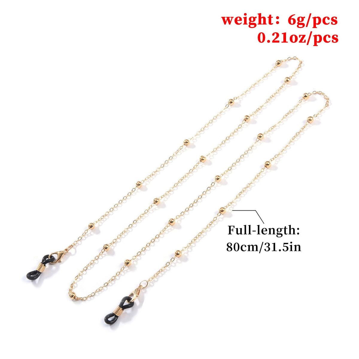 Woman Metal Masking Chains Sunglasses Elegant Glasses Accessories