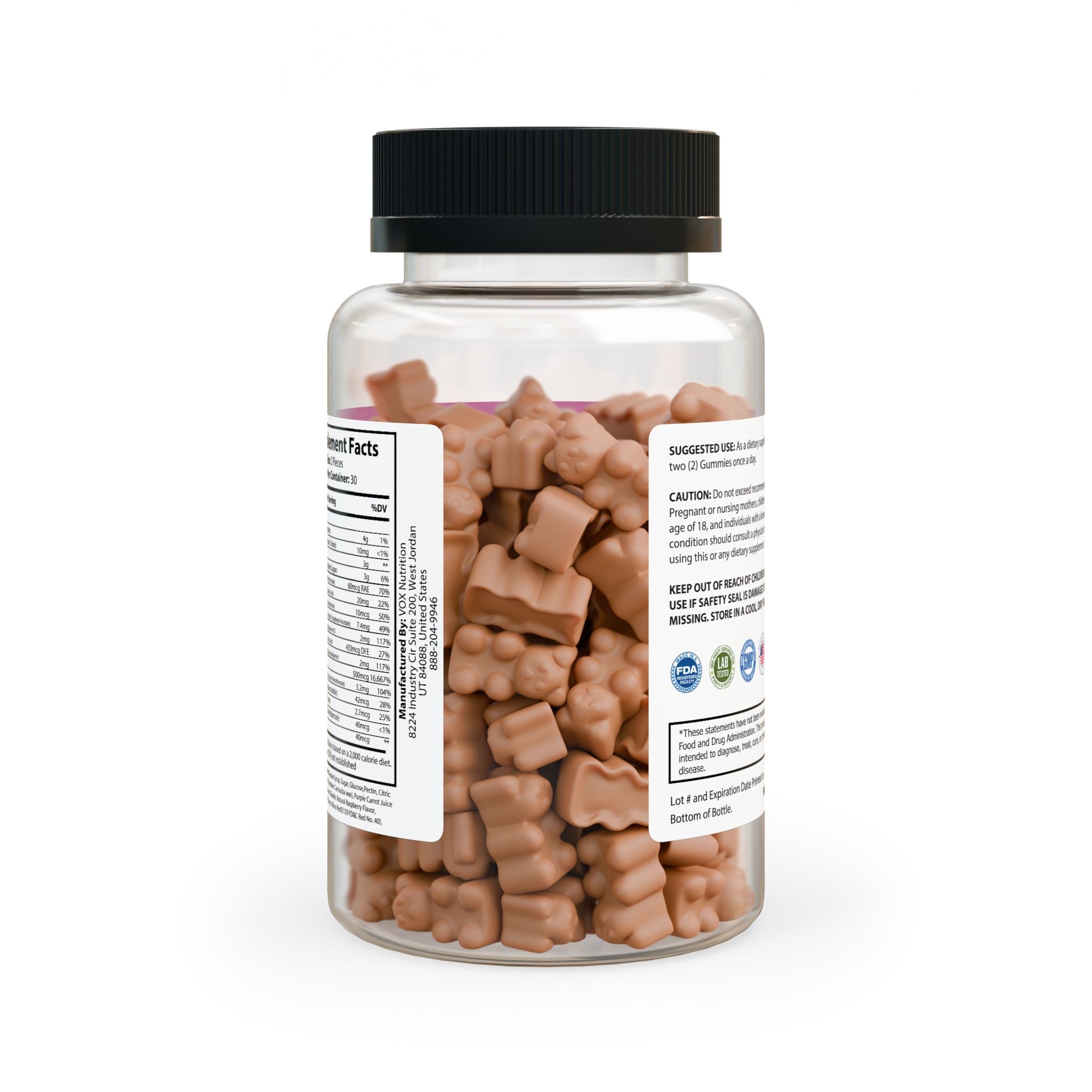 Iris Cosmetics Hair Vitamin Gummies (60 Gummies)