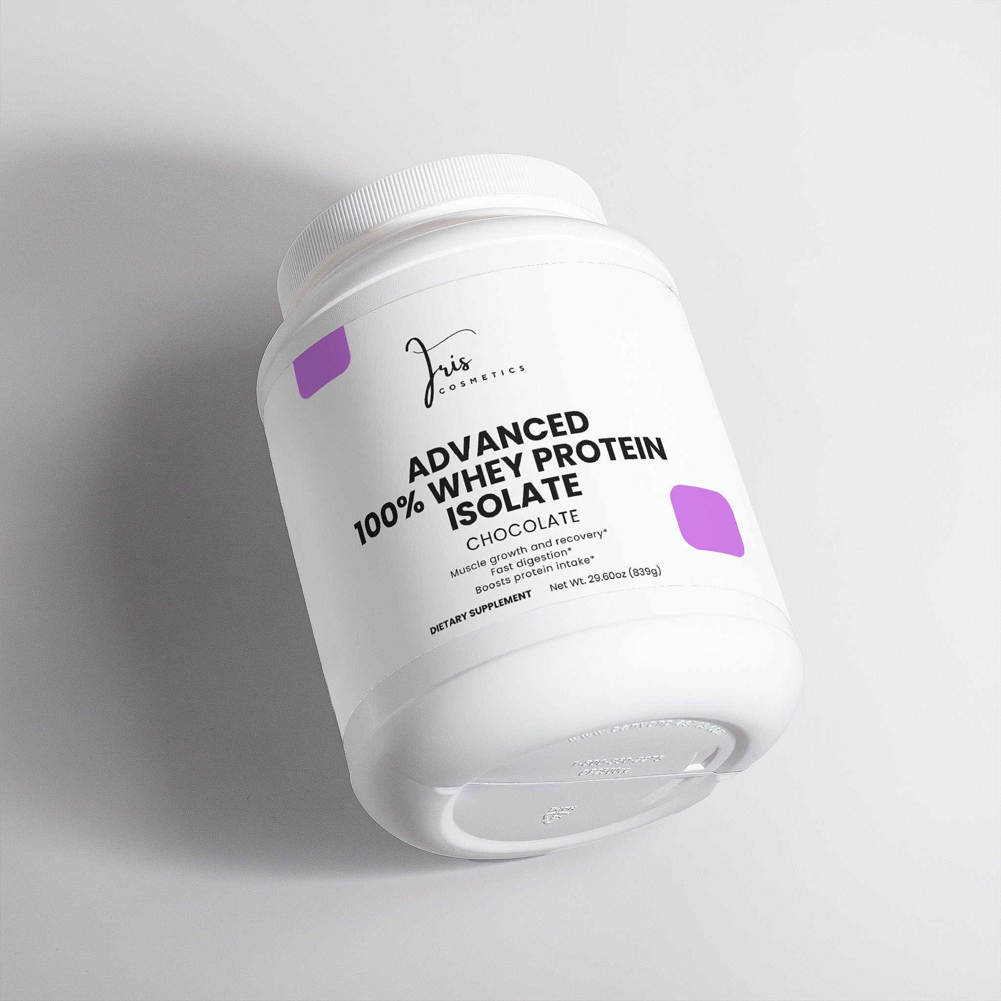 Iris Cosmetics Advanced 100% Whey Protein Isolate (Chocolate)