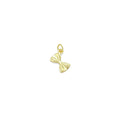 Gold Bow knot Charm Pendant, Sku#LK1018