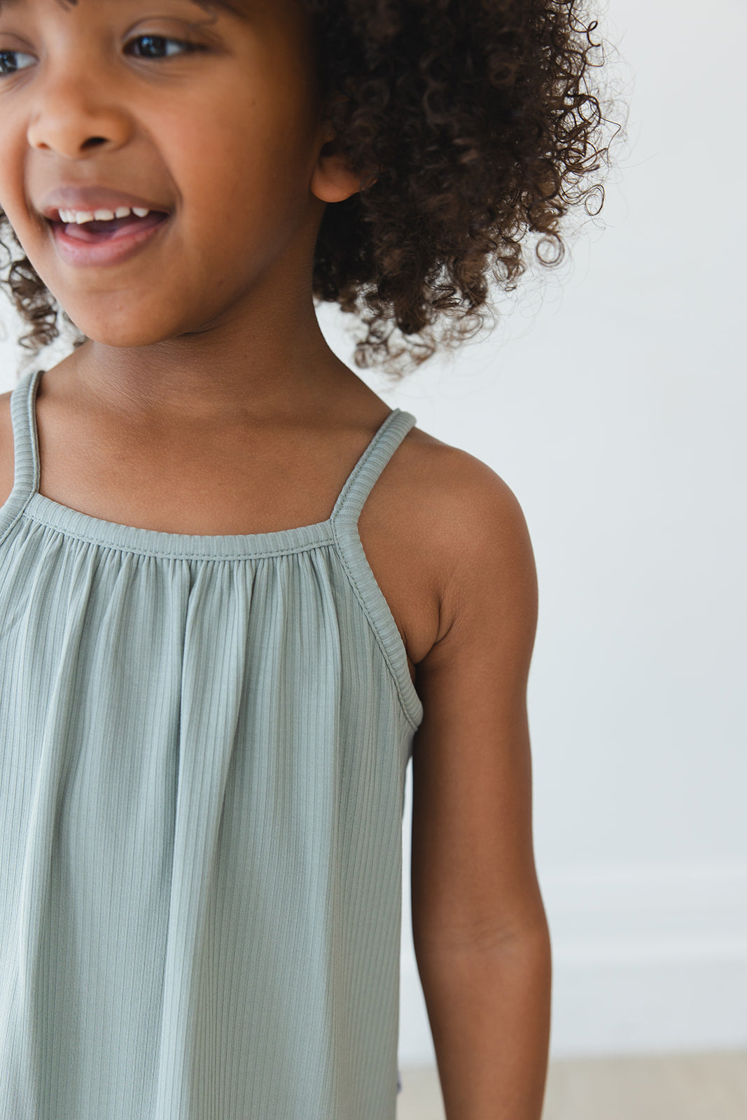 Sage (ribbed) - Tank Short Set