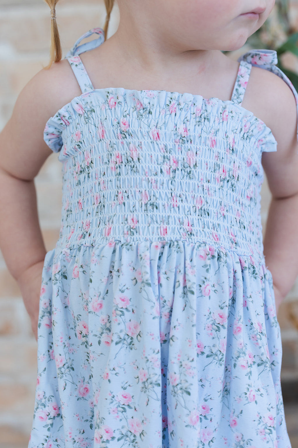 Eloise - Smocked Diaper Dress Set