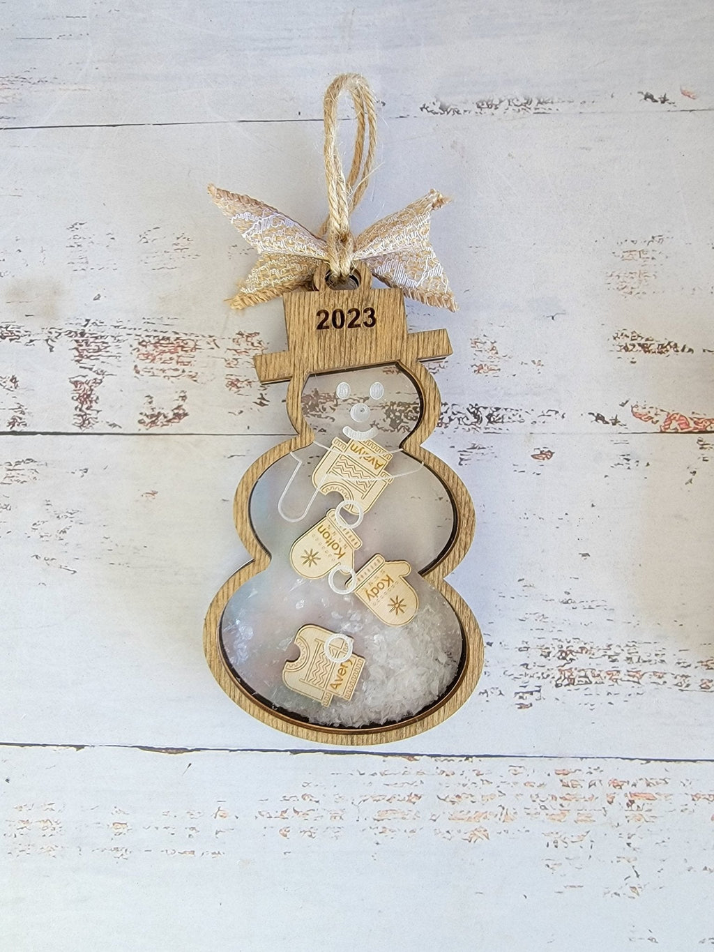 2025 Snowman Family Ornament
