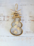 2025 Snowman Family Ornament