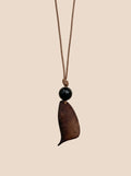 Artisanal Woodland Pendant Necklace