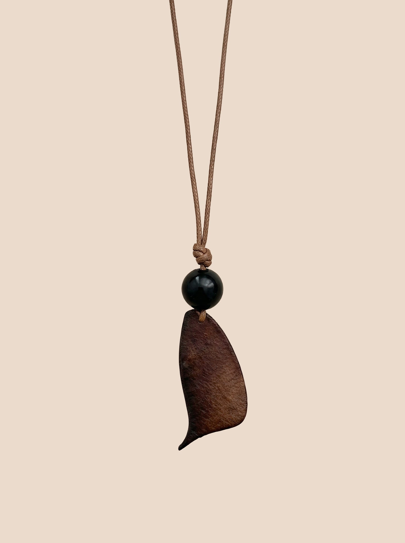 Artisanal Woodland Pendant Necklace