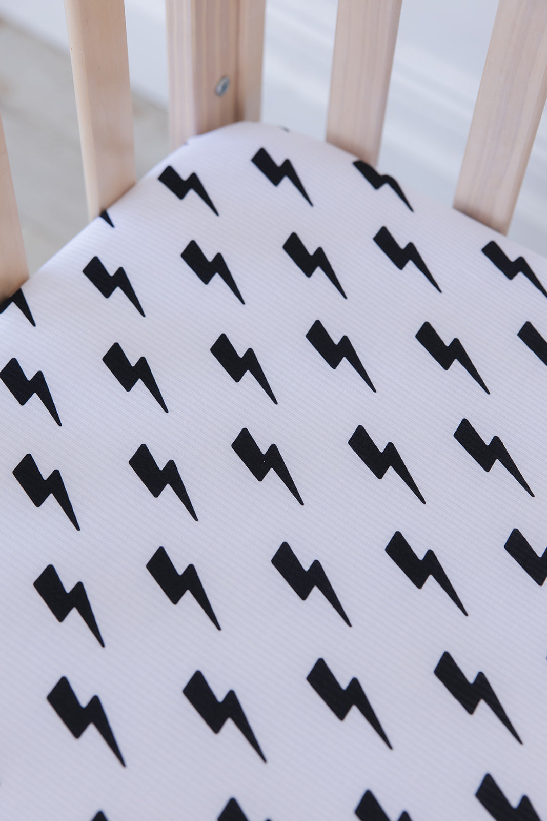 Bowie (ribbed) - Crib Sheet