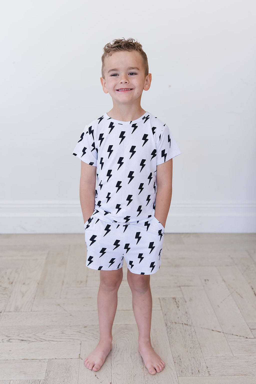 Bowie (ribbed) - Pocket Short Set