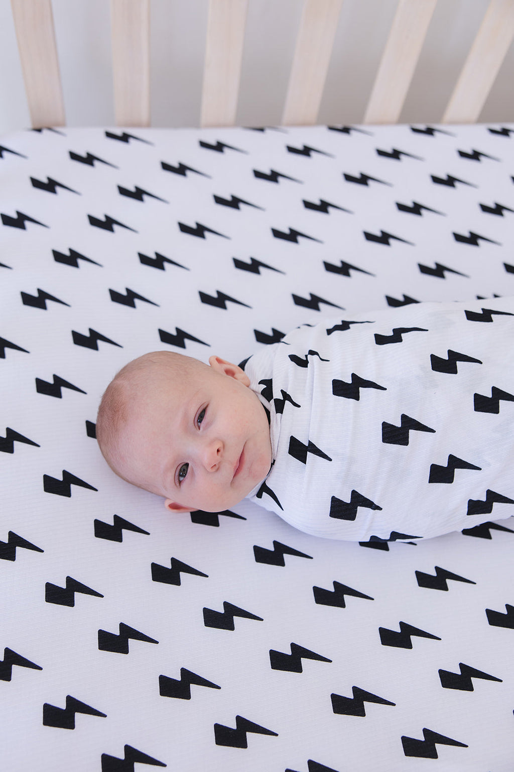 Bowie (ribbed) - Crib Sheet