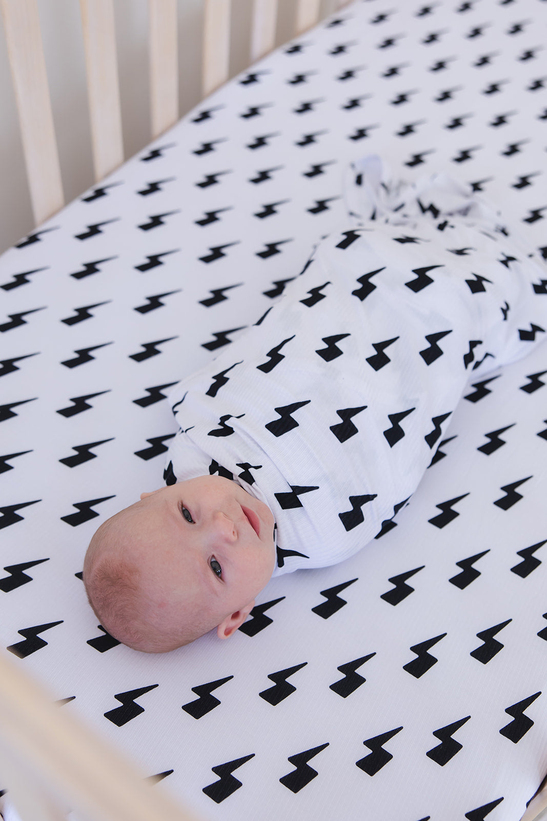 Bowie (ribbed) - Crib Sheet