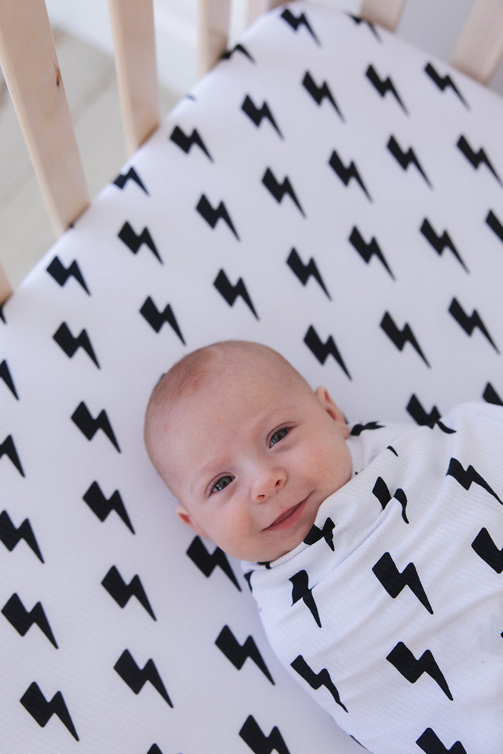 Bowie (ribbed) - Crib Sheet
