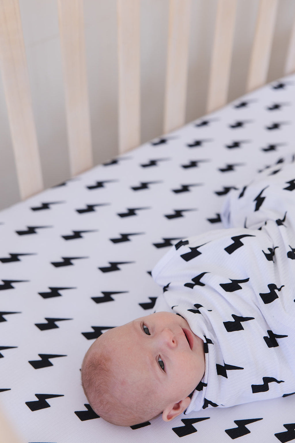 Bowie (ribbed) - Crib Sheet
