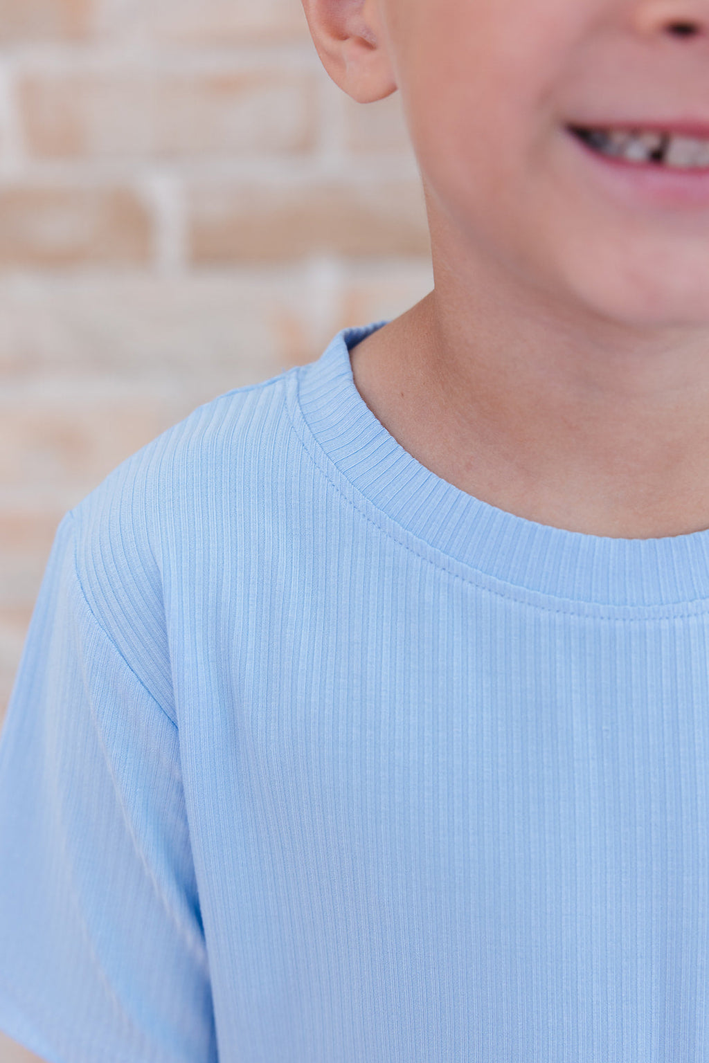 (SOLID, ribbed) Neverland - Everyday Tee
