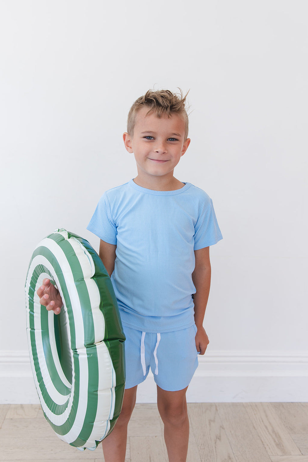 (SOLID, ribbed) Neverland - Pocket Short Set