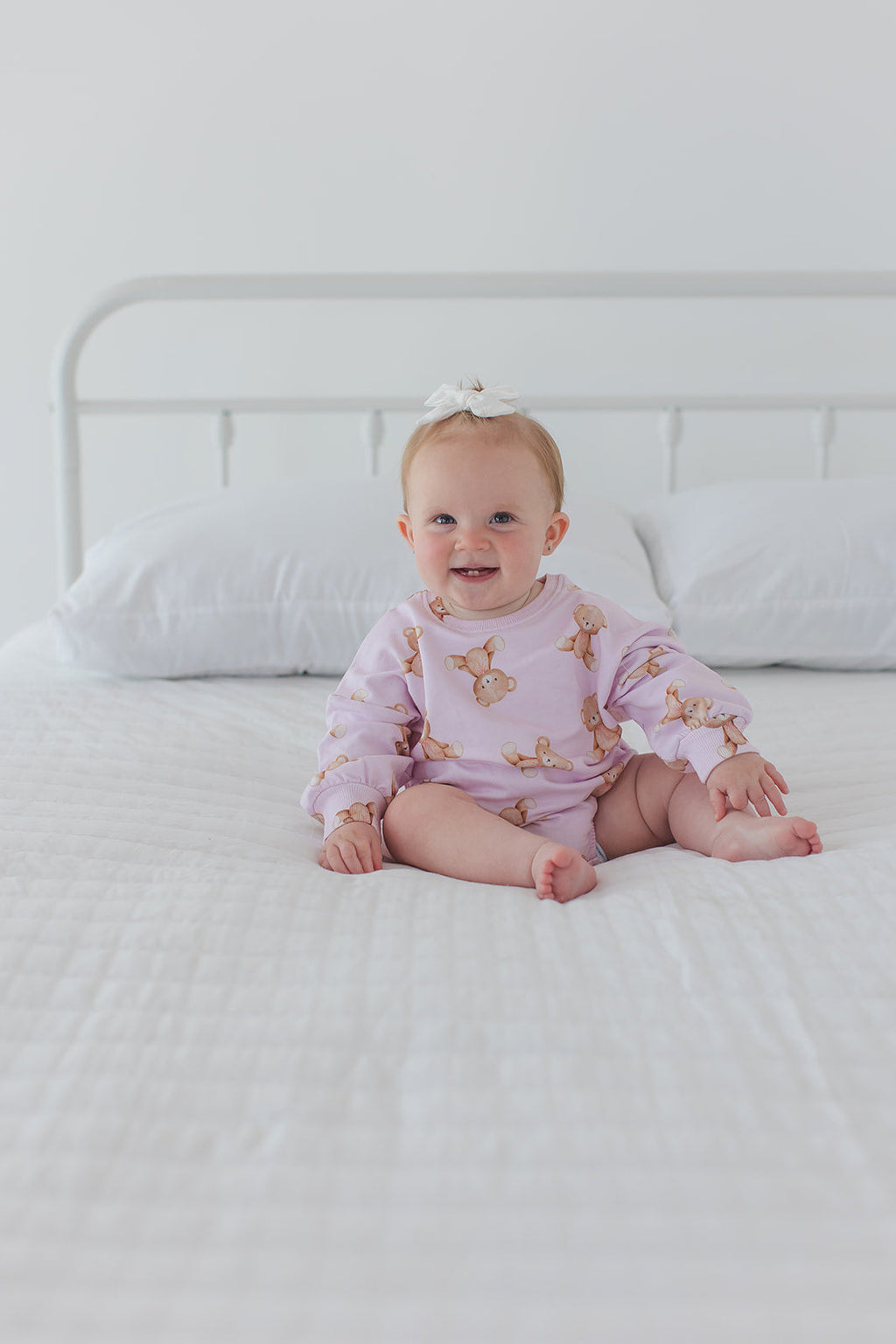 Teddy - Cloud Terry Bubble Romper
