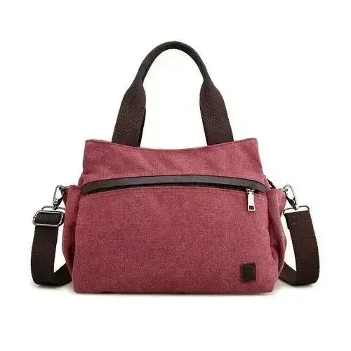 Female Fashion Vintage Canvas Messenger Bag