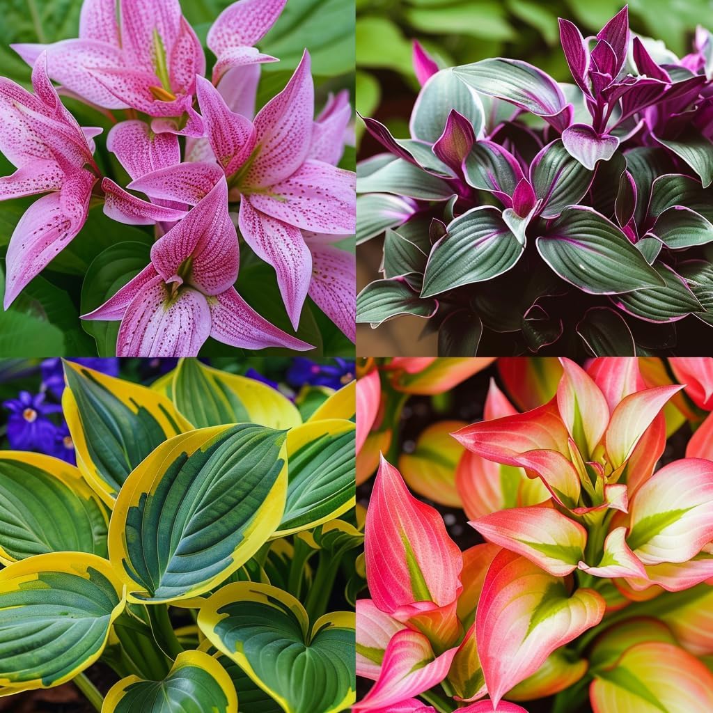 Mixed Hosta Jordan Seeds – Perennial Shade Garden Plant for Landscaping & Ground Cover