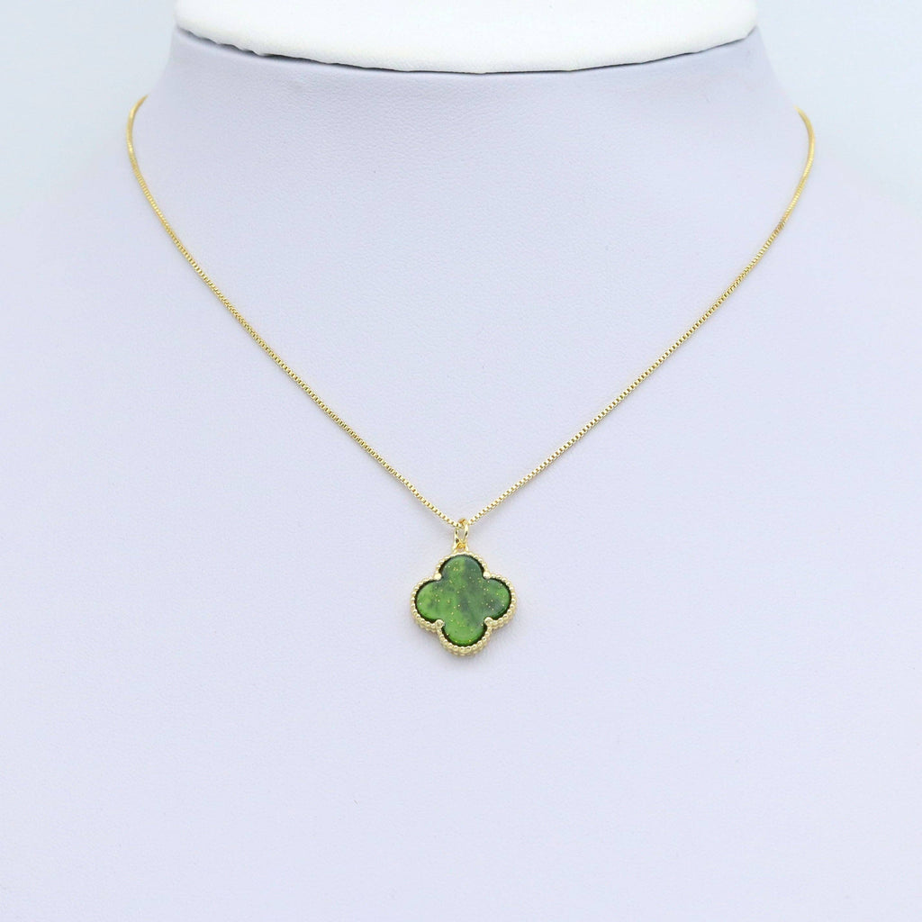 Colorful Enamel Flower Charm Pendant, Sku#FH229