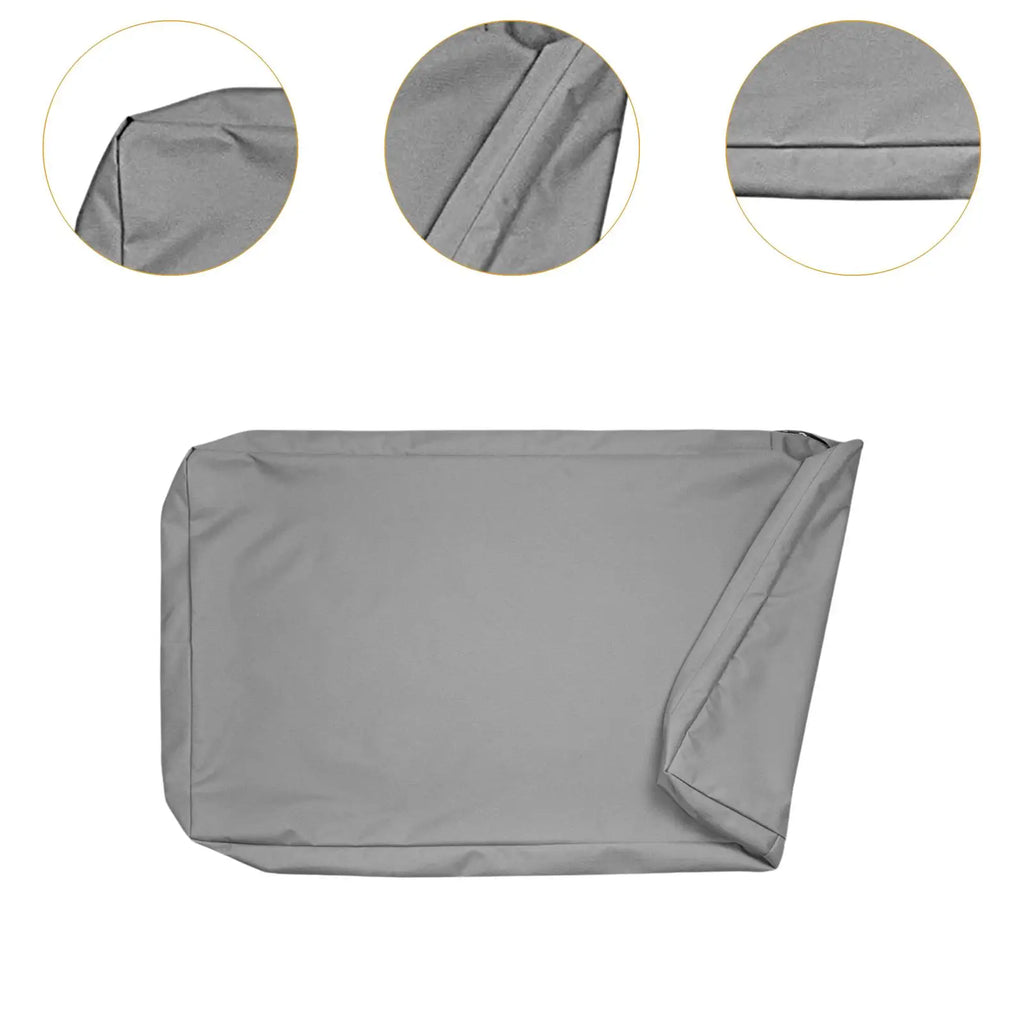 Oxford Cloth Waterproof Dog Bed Cover Replacement Washable Dog Crate Pad Cover for Puppy Kitten Bed Cover Pet Supplies