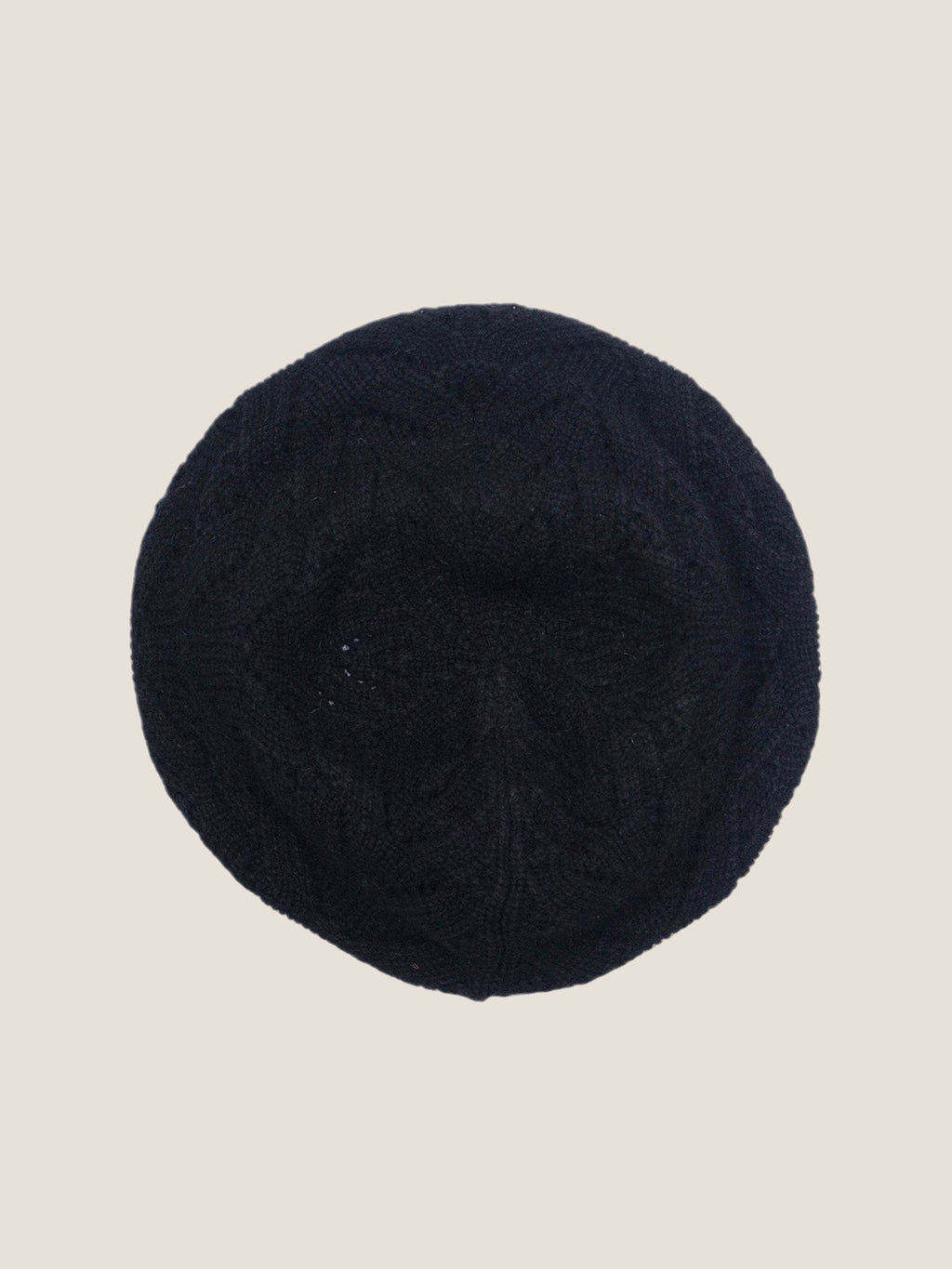 100% Wool Hand-Knit Beret