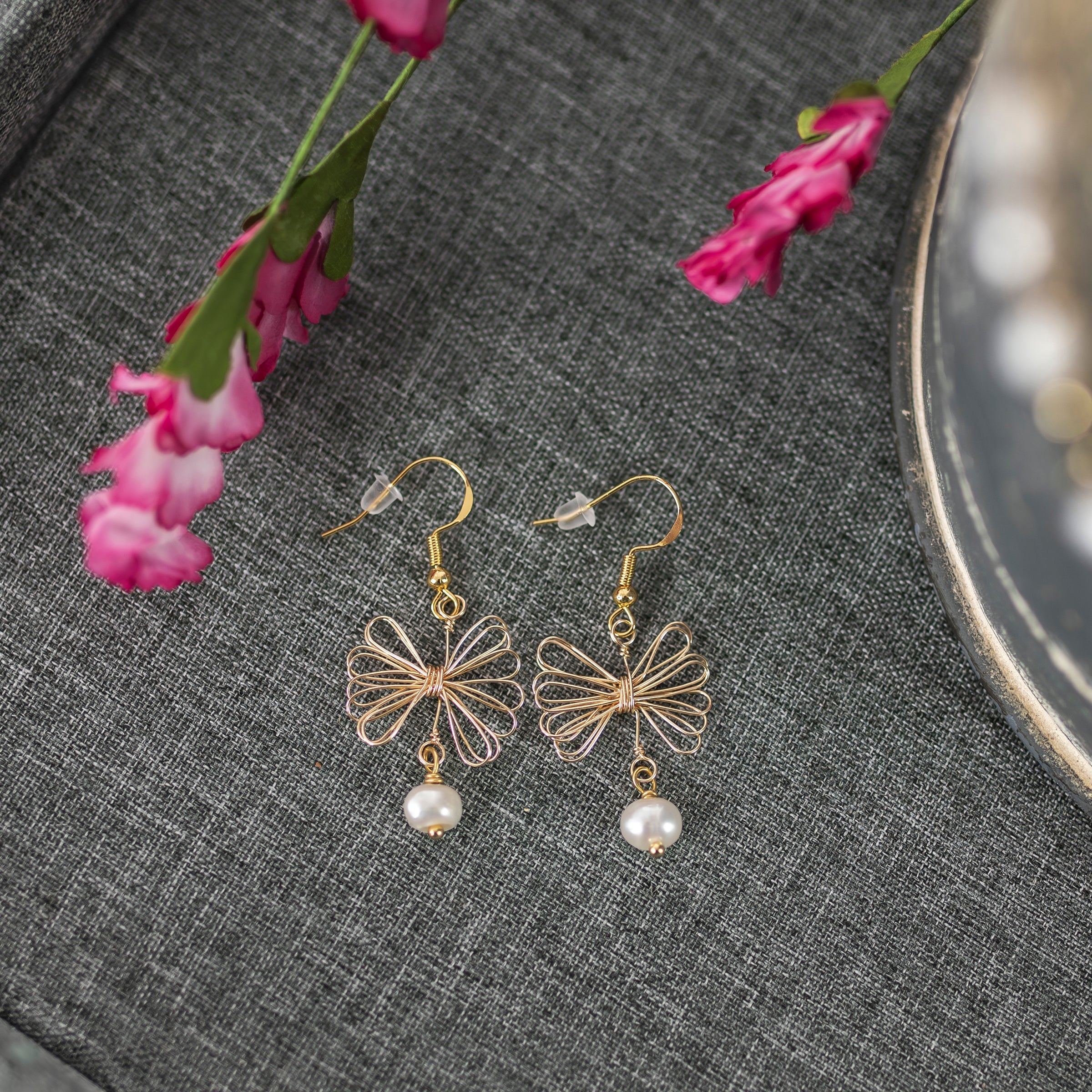 Coquette earrings