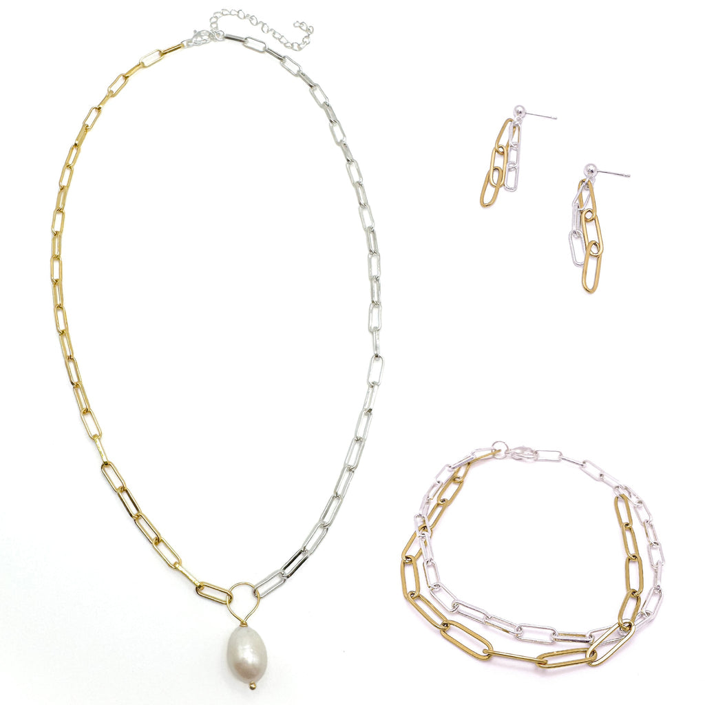 Duo earrings