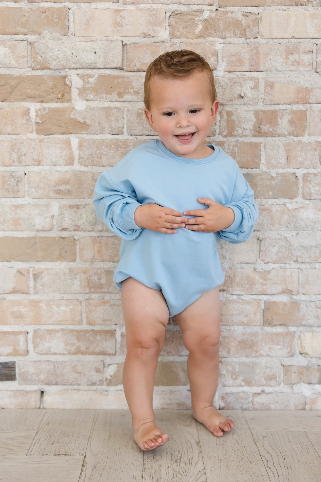 Portorosso Sky - Cloud Terry Bubble Romper