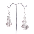 Frosty earrings