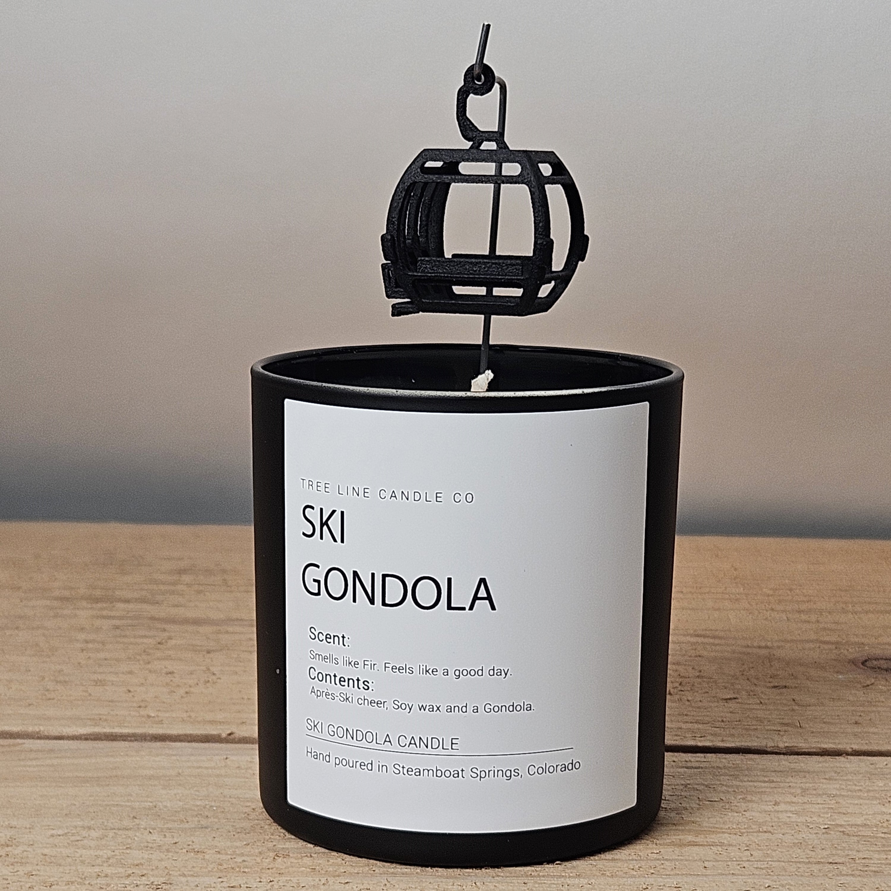 Ski Gondola Candle