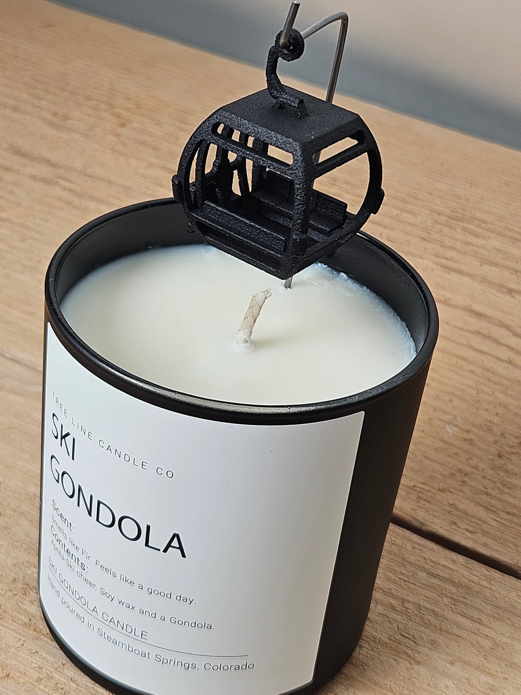 Ski Gondola Candle