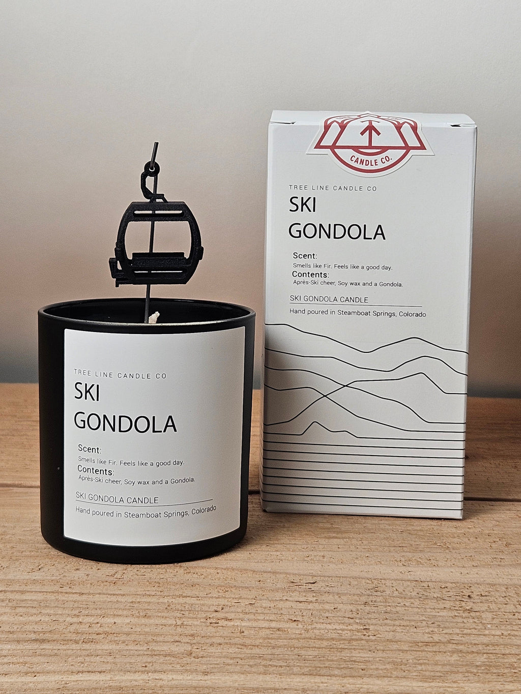 Ski Gondola Candle