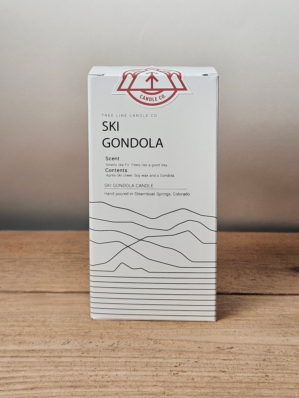 Ski Gondola Candle