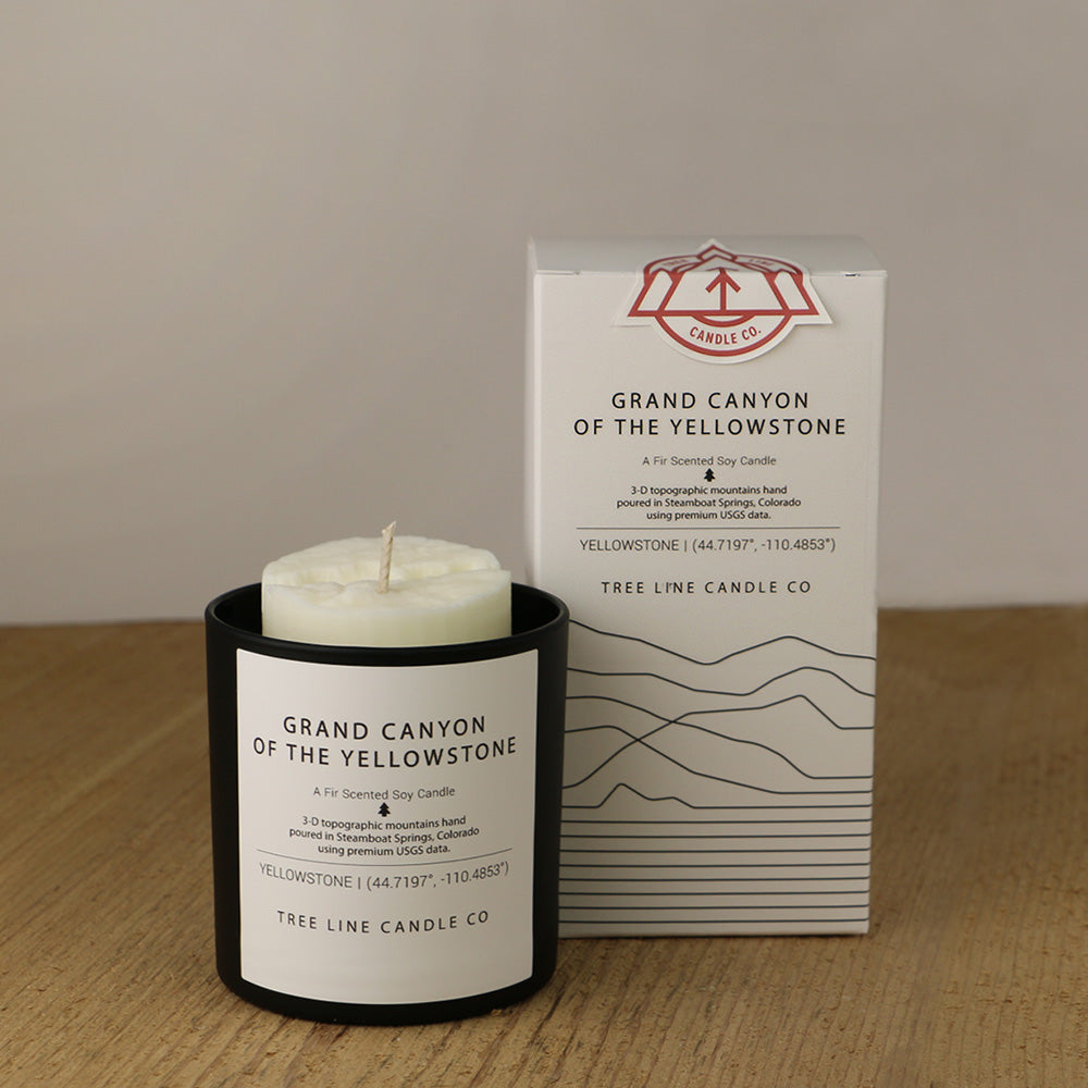 Grand Canyon Of The Yellowstone Candle