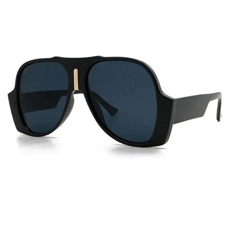 Gradient Shades For Women Oversized Pilot Sunglasses Men Luxury Brand Vintage Unique Sunglasses Female UV400 Glasses Eyewear