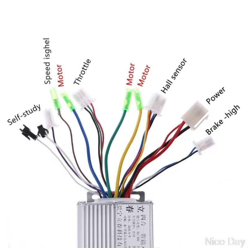 36V/48V 350W Electric  E-bike Scooter Brushless  Motor Controller My20 20 Dropship
