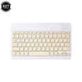 Mini Bluetooth-compatible Keyboard Wireless Keyboard For Computer Phone  English Russian Rechargable Keyboard For Ipad Tablet PC