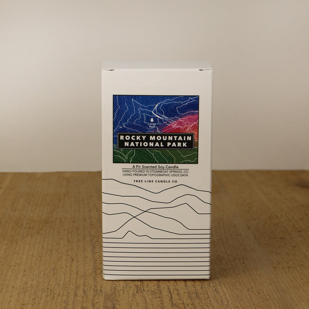 Rocky Mountain National Park Candle