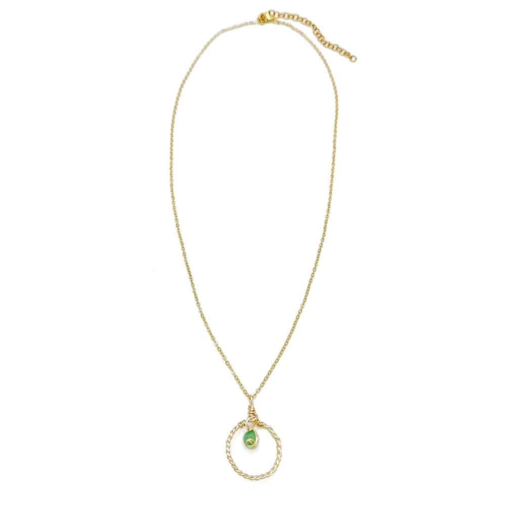 Matcha necklace