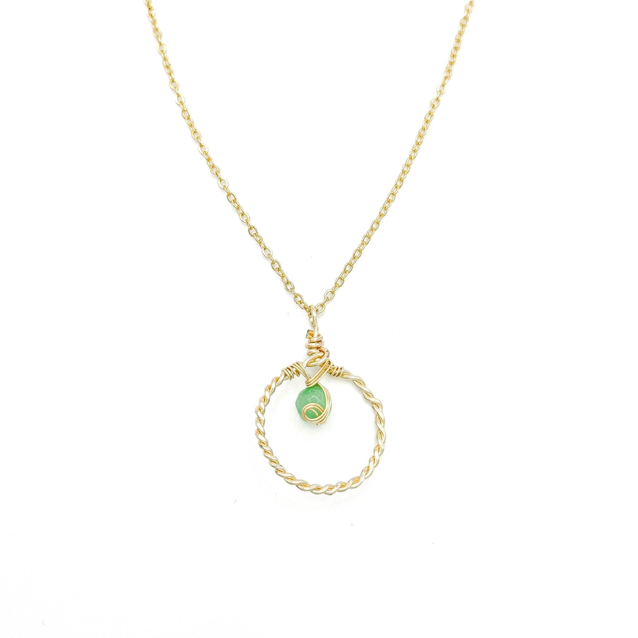 Matcha necklace