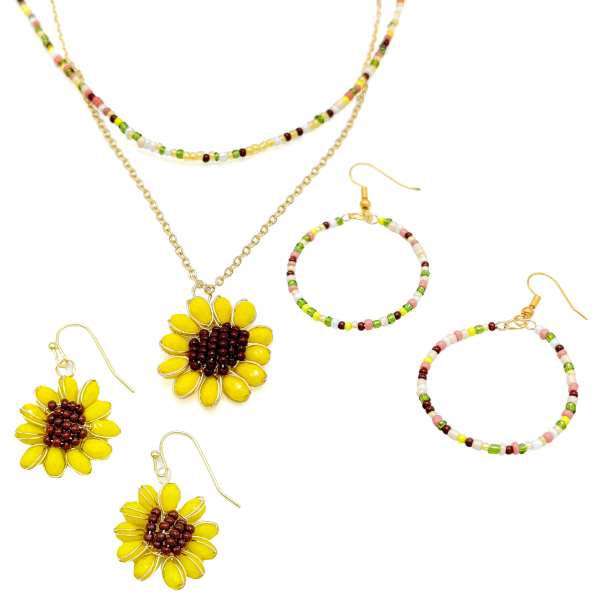 Mirasol necklace (Autumn edition)