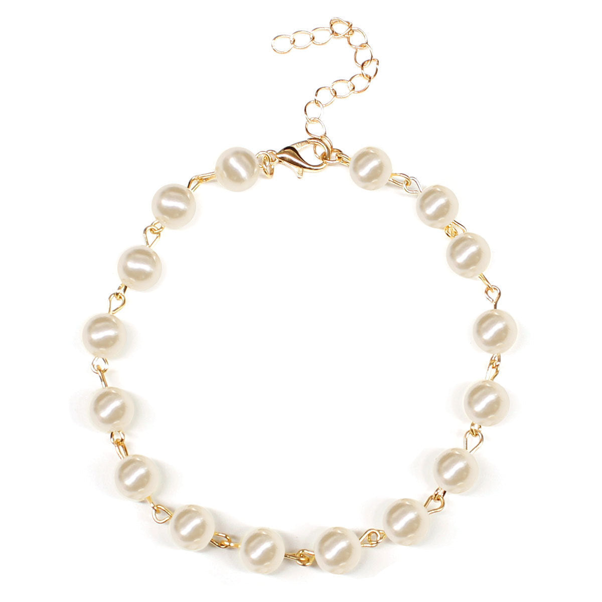 Pearl Beaded Foot Bracelet