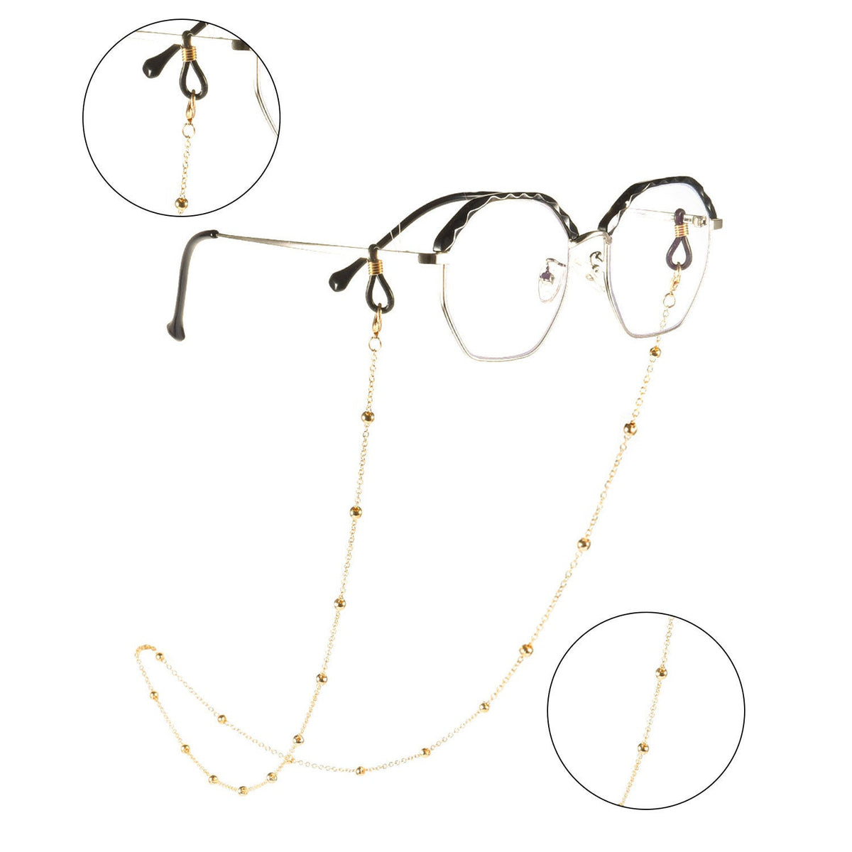 Eyeglasses Chain Plain Beaded Sunglasses Chain