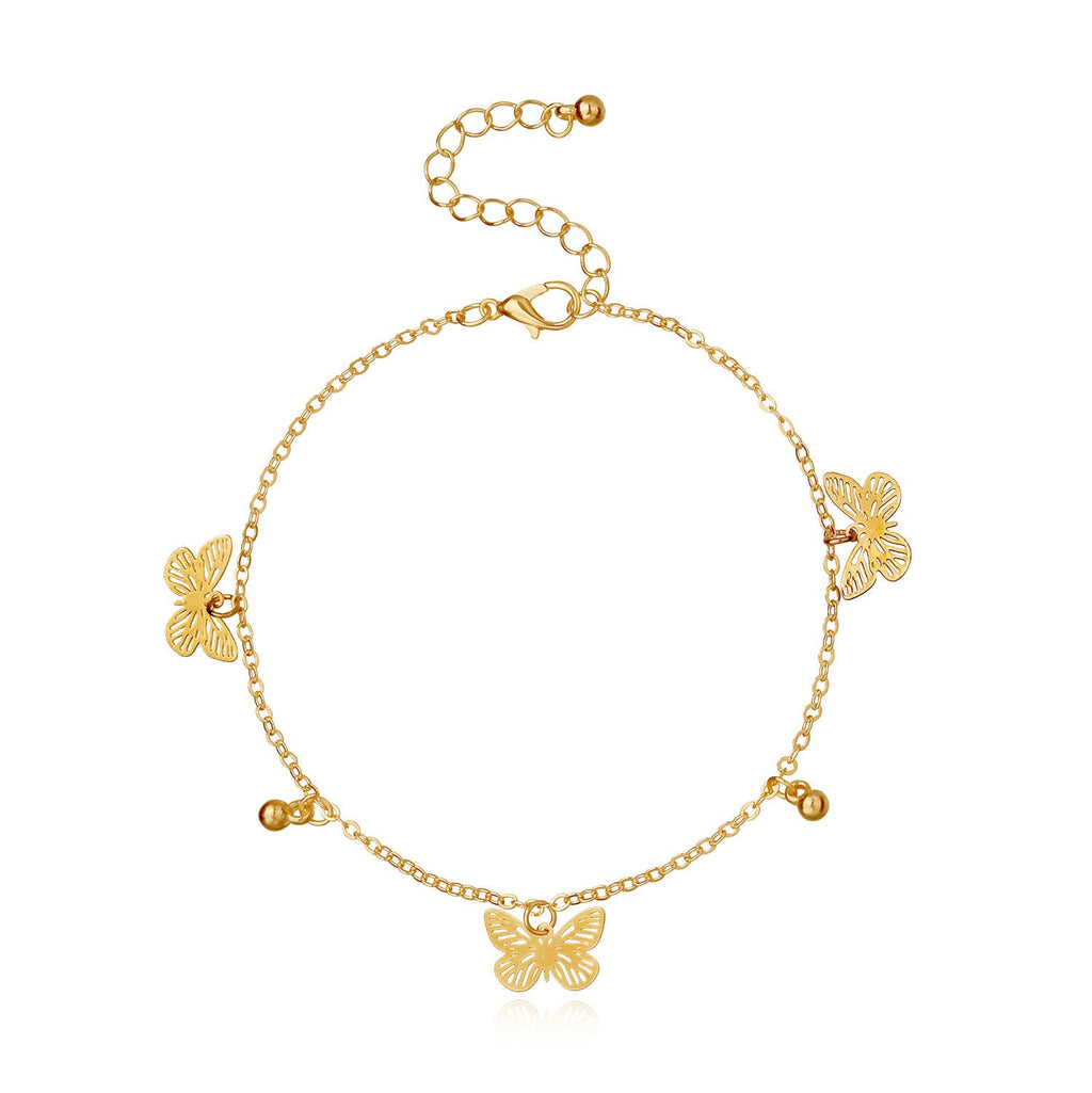 Butterfly Charms Anklets for Women