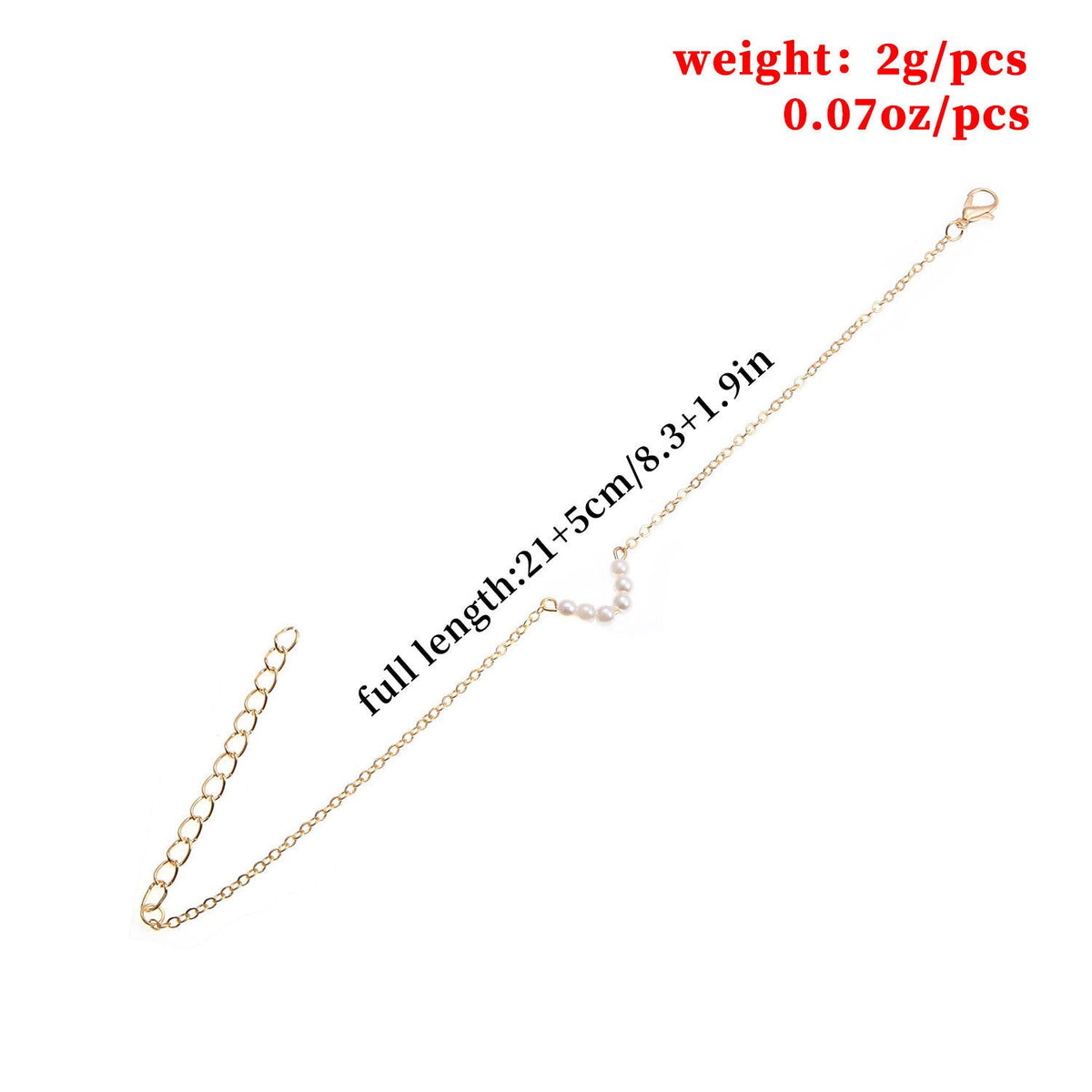 Small Pearl Anklet Jewelry