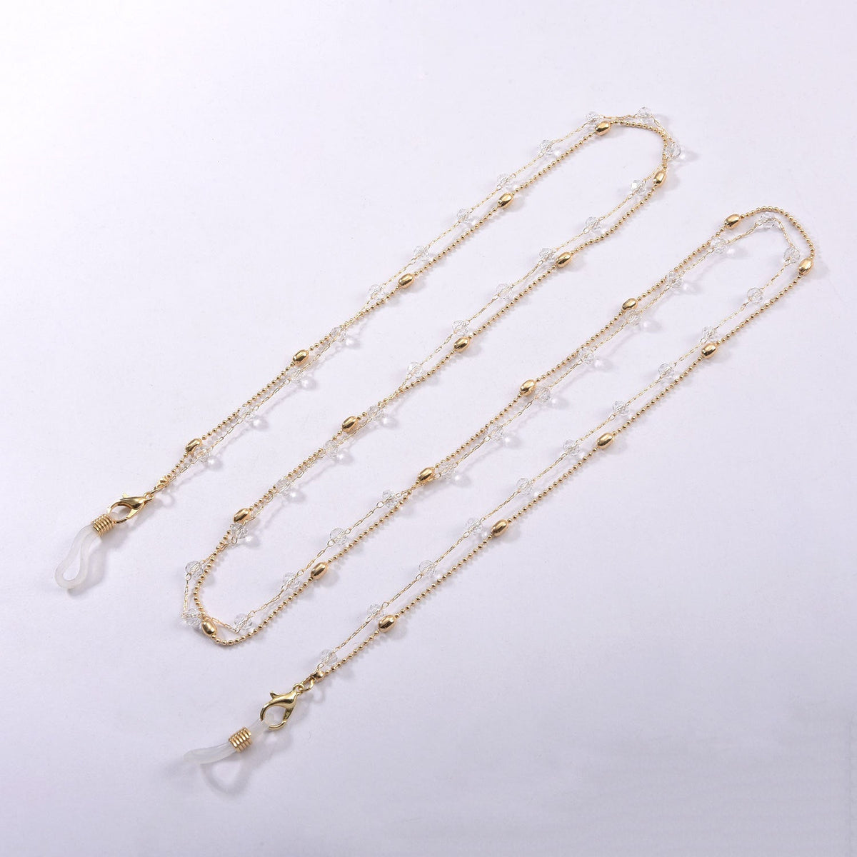 Woman Metal Masking Chains Sunglasses